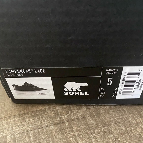 Sorel Campsneak Sneaker Shoes - Size 5 - Brand New! - Picture 5 of 5